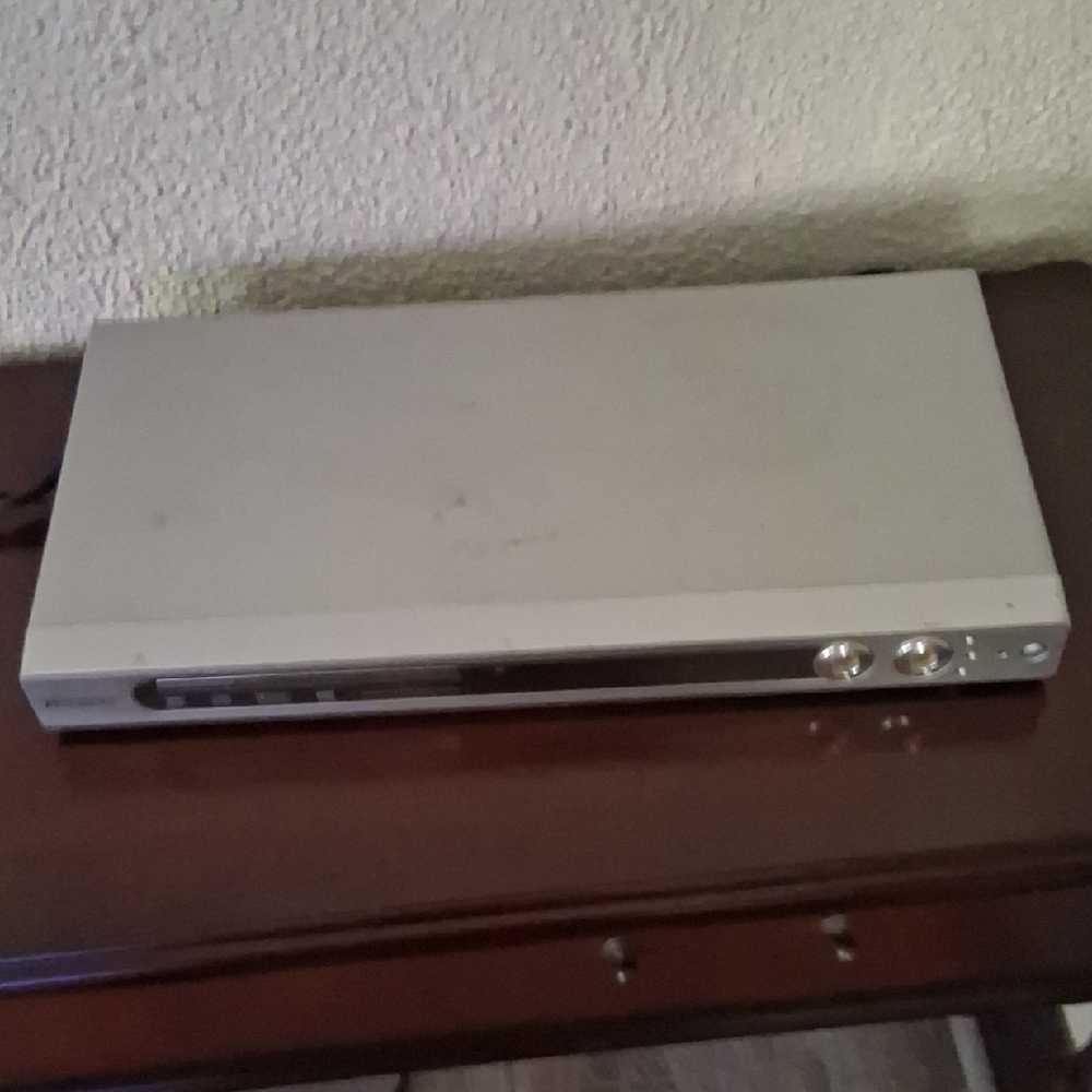 Silver DVD Player